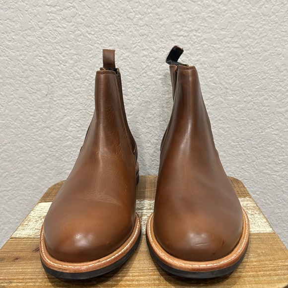 Nisolo Marco All Weather Brown Leather Chelsea Boots Size 12.5 - Picture 3 of 7